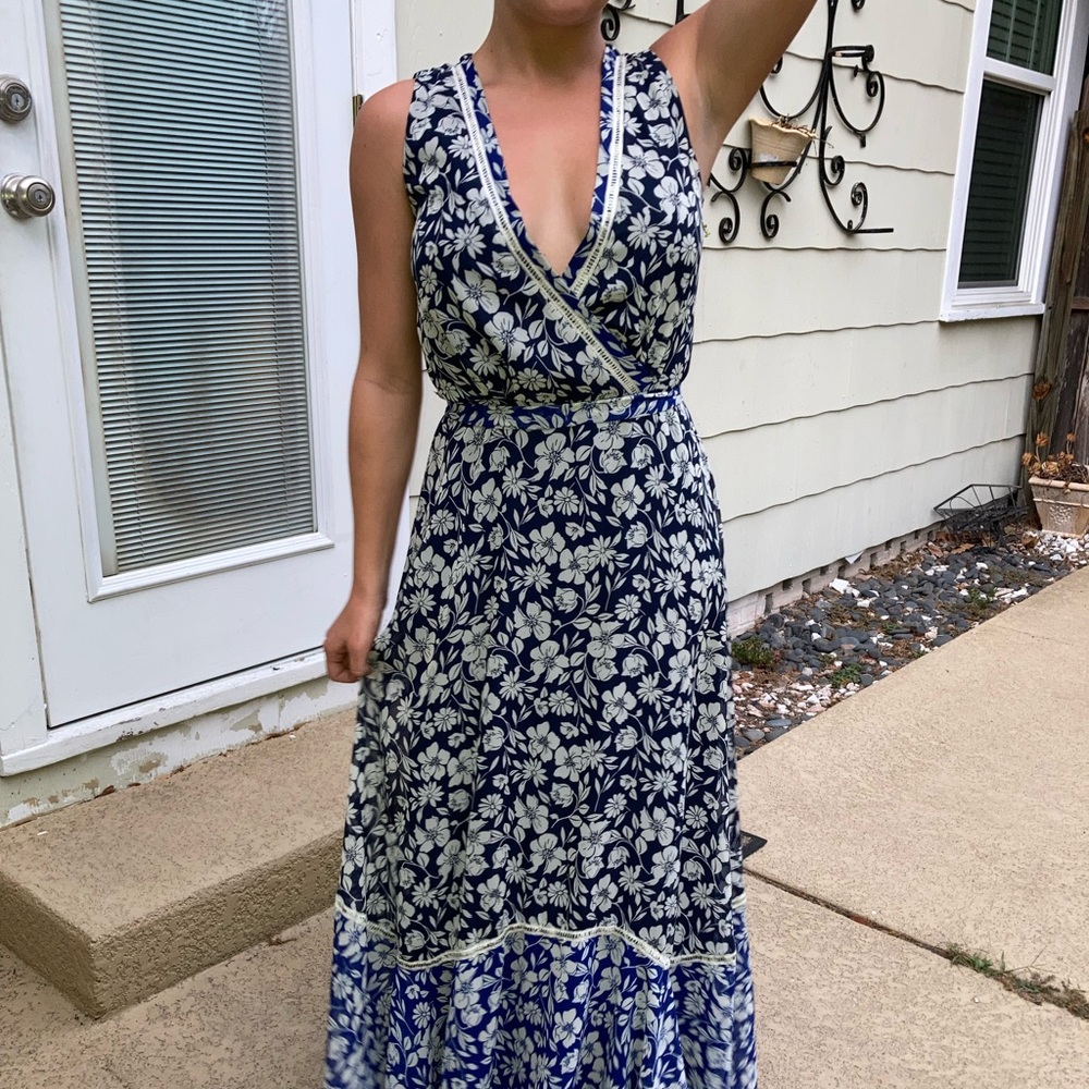 Floral maxi dress